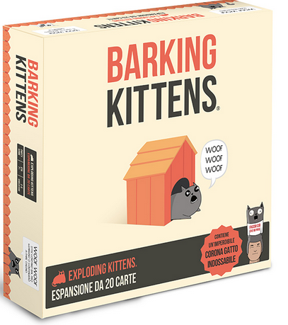 Barking Kittens - Espansione per Exploding Kittens, 8-99 anni